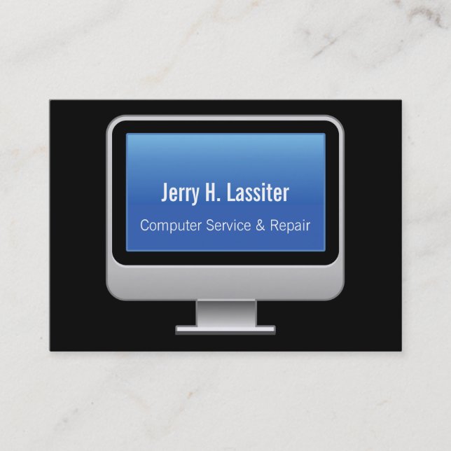 Visita Cartão de monitor (Frente)