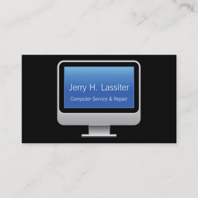 Visita Cartão de monitor (Frente)