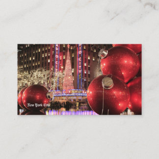 Visita Cartão de Natal NYC - Nova York