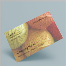 Cartão de Negócios - Bolas de Linha