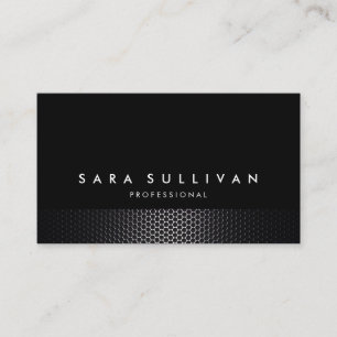 Visita Cartão de negócios de Textura de Rede de Metal N