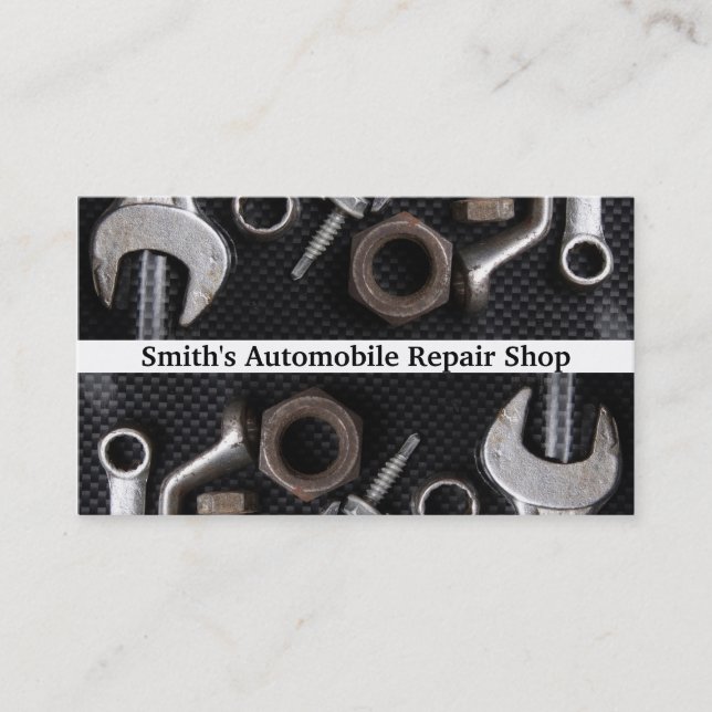 Visita Cartão de negócios: Ferramenta de banco de dados m (Frente)