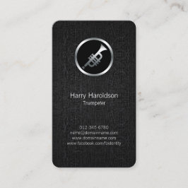 Visita Cartão de negócios Grunar Ícone de Trompete de Tro