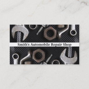 Visita cartão de negócios: Mecânica Bench Tool