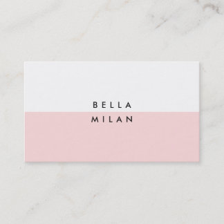 Visita Cartão de Negócios Moderno Chic