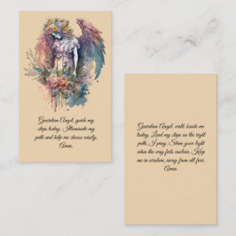 Visita Cartão de Oração de Anjo Guardião