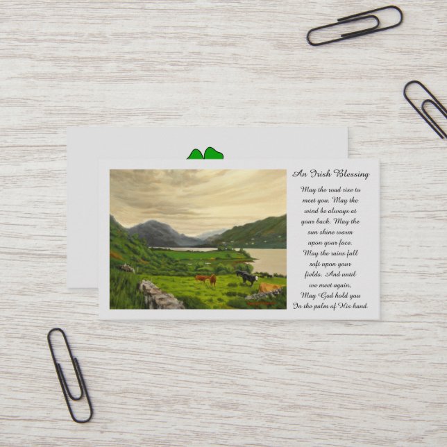 Visita Cartão de Oração de Imagem Memorial (Frente/Verso In Situ)