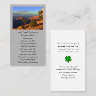 Visita Cartão de Oração Fotográfica Memorial