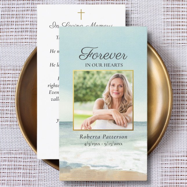 Visita Cartão de Oração Memorial do Funeral Fotográfico d (Criador carregado)