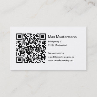 Visita Cartão de presentação (individualmente gestaltbar)