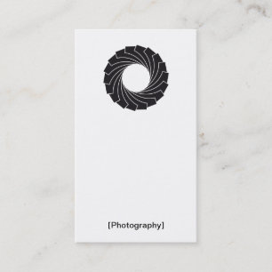 Visita Cartão de presentação “Photography "