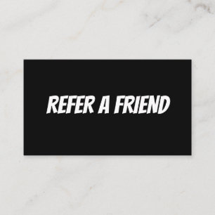 VISITA CARTÃO DE REFERÊNCIA DE AMIGO