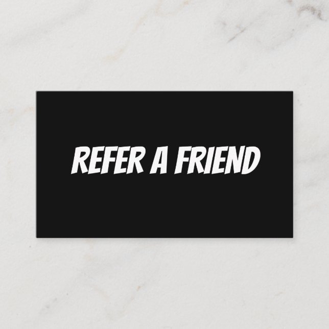 VISITA CARTÃO DE REFERÊNCIA DE AMIGO (Frente)