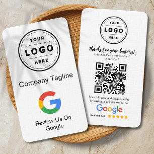 Visita Cartão de Solicitação de Avaliação do Google com L