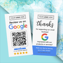 Cartão de Solicitação de Avaliação do Google com L