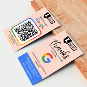 Visita Cartão de Solicitação de Avaliação do Google com L