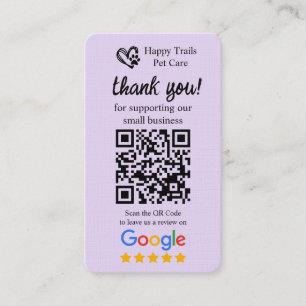 Visita Cartão de solicitação de avaliação no Google com c