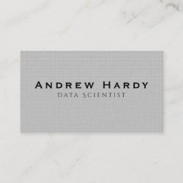 Visita Cartão de visita, cientista dos dados