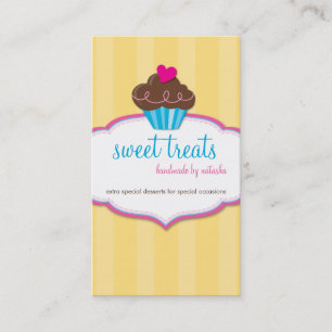 Visita CARTÃO DE VISITA: cupcakes 5P