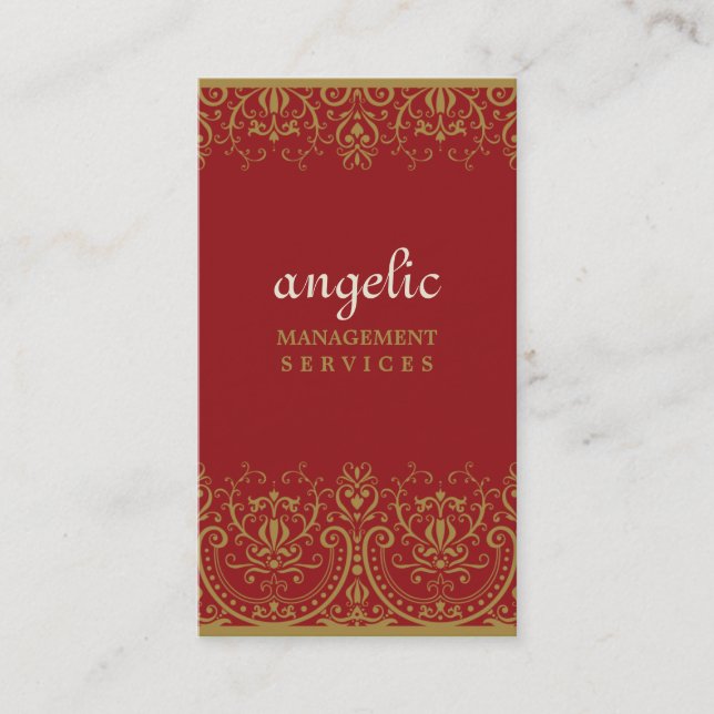 Visita CARTÃO DE VISITA: Elaboradamente fino 1 (Frente)