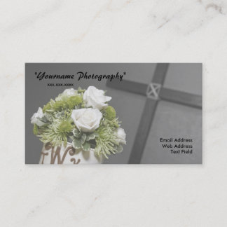 Visita Cartão de visita, fotografia Wedding