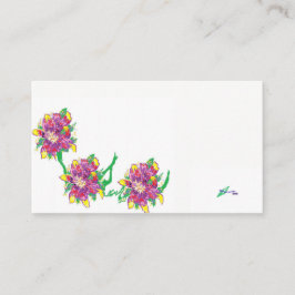 Visita Cartão de visita/Lilly