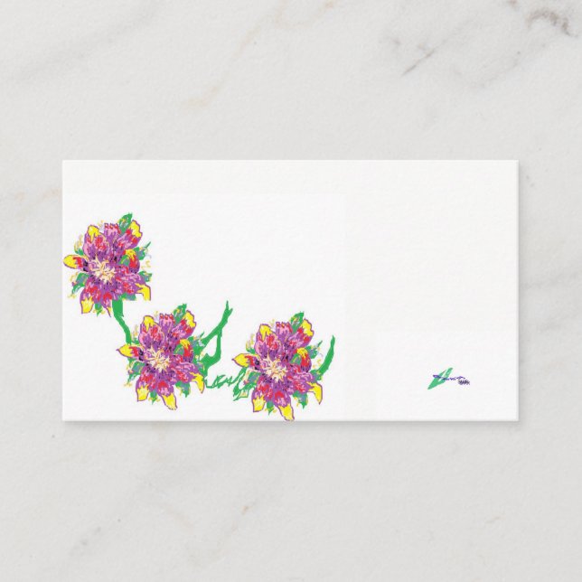 Visita Cartão de visita/Lilly (Frente)