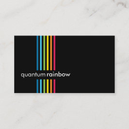 Visita CARTÃO DE VISITA: listra arco-íris 6