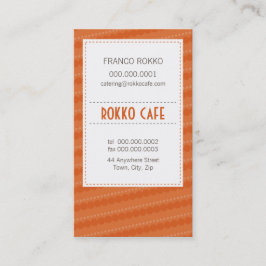 Visita CARTÃO DE VISITA: menu funky 6