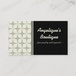 Visita Cartão de visita, preto e branco, fabuloso retroat