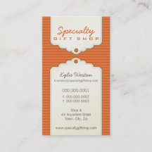 CARTÃO DE VISITA: Trendy gifttag P1