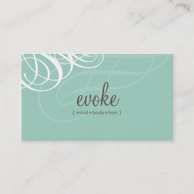 Visita CARTÃO DE VISITA: voga do designer L5 (Frente)