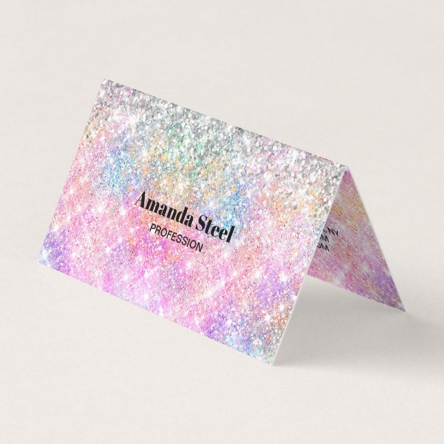 Visita Cartão de Visitas Folha Dupla (Frente)