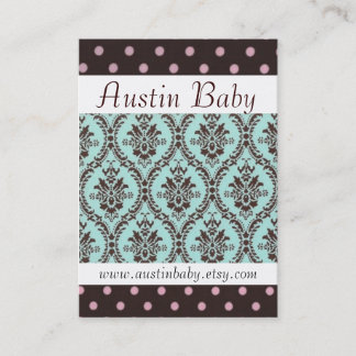 Visita Cartão do bebê de Austin