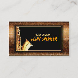 Visita Cartão do Clube de Cavalheiros da Música Saxofone