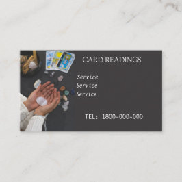 VISITA CARTÃO EDITÁVEL DE LEITURA DE DESTINO