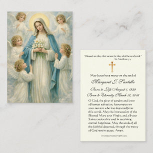 Visita Cartão Memorial Fúnebre Católico de Maria Anjos -