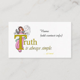 Visita Cartão personalizado de bençãos de anjo para meme