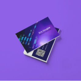Visita Cartão QR Code Profissional de Tecnologia de Softw