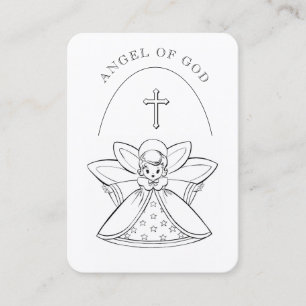 Visita Cartão Santo de Oração ao Meu Anjo da Guarda