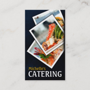 Visita Catering, Comida, Restaurante, Chef, Cartão de vi