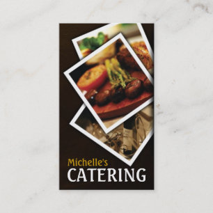 Visita Catering, Comida, Restaurante, Chef, Cartão de vi