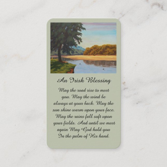 Visita Celebração do Cartão de Imagem Memorial de Vida (Frente)