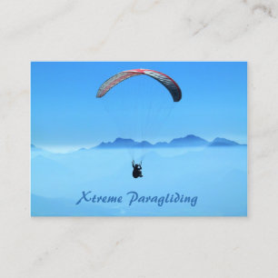 Visita Céu azul do parapente de Parascending - cartão d