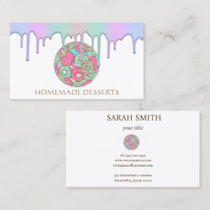 Visita Chef de cozinha de logotipo de cupcake, Cartão de 