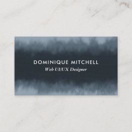 Visita Cinza personalizável de cores d'água de Cartão de 