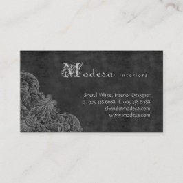 Visita Cinzas antigas do design de interiores do cartão