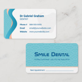 Visita Clínica dentária | Cartão de Compromisso de Serviç