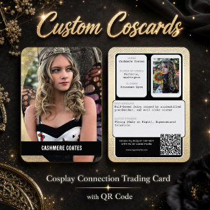 Visita Coscards Cartão de Troca de Conexão de Código QR