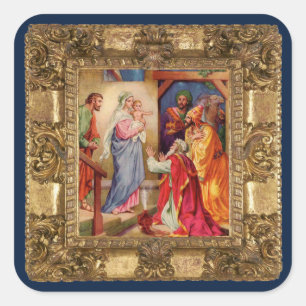 Visita do adesivo dos sábios